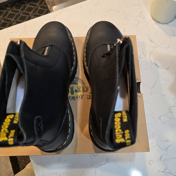 Dr Martens Jetta Sendal Leather Boots Black Men Size 10 US NEW RARE - Picture 8 of 16